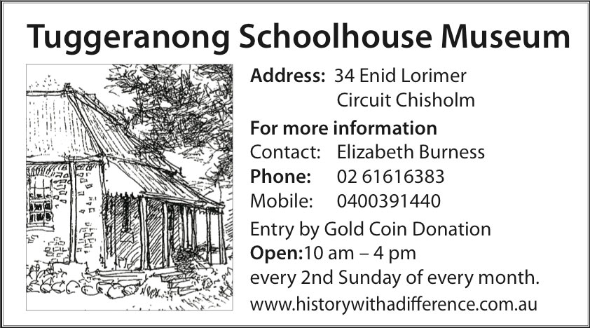 Tuggeranong Schoolhouse postcard